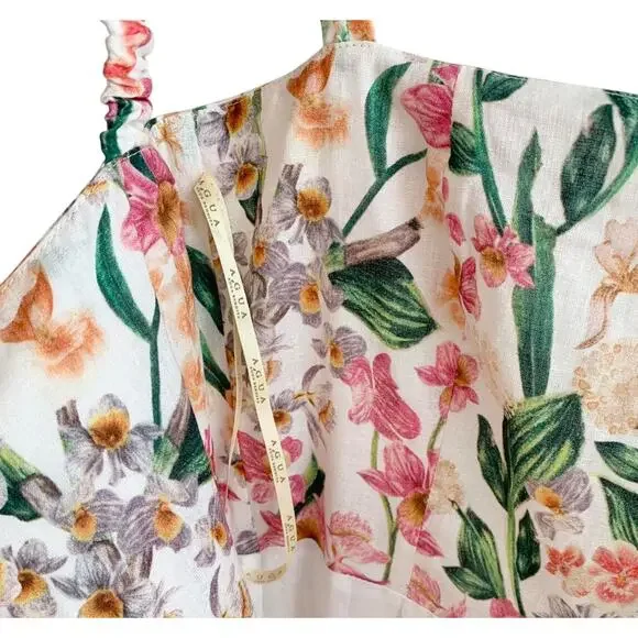 Agua Bendita  Lima Maxi Dress Jardinera - Picture 9 of 9